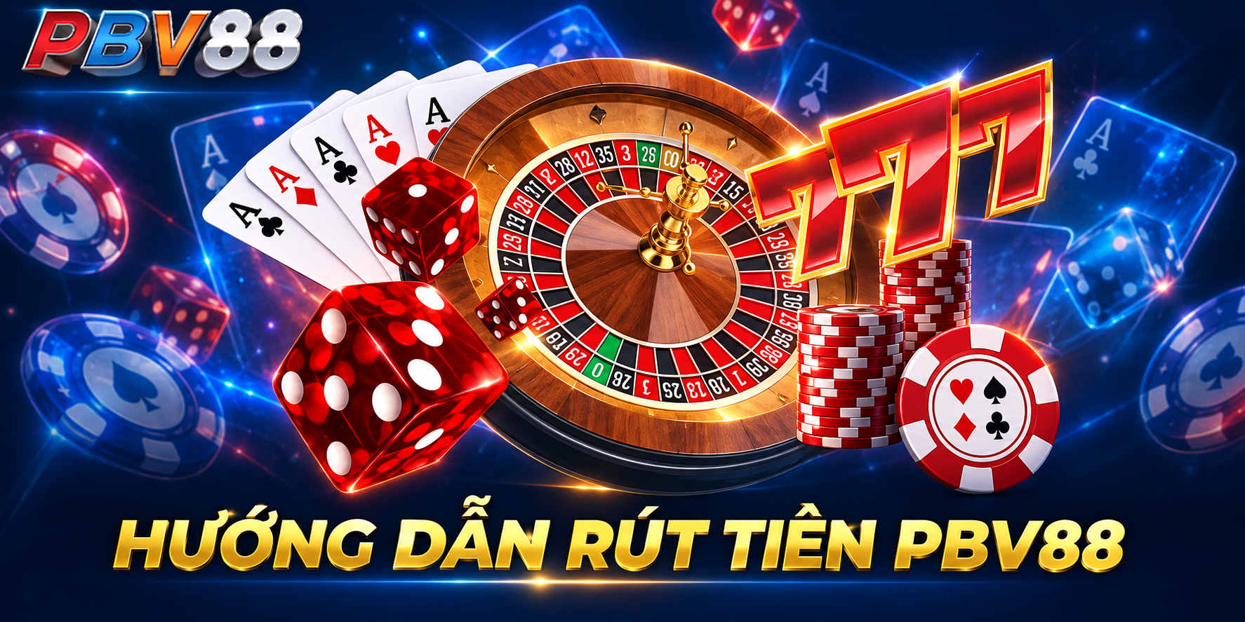 Khu vực thể thao và casino trên PBV88